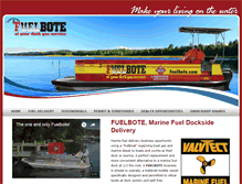 Tablet Screenshot of fuelbote.com